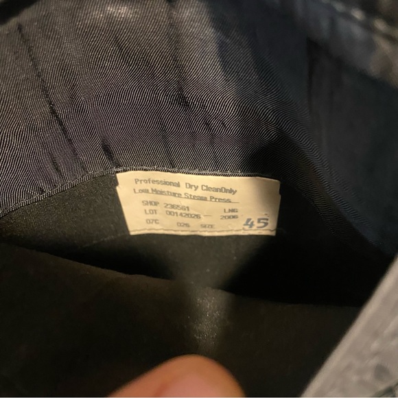 Brooks Brothers Gray Wool Brooksease USA Made Sport Coat Blazer Men’s 45L *NOTE - Picture 7 of 11